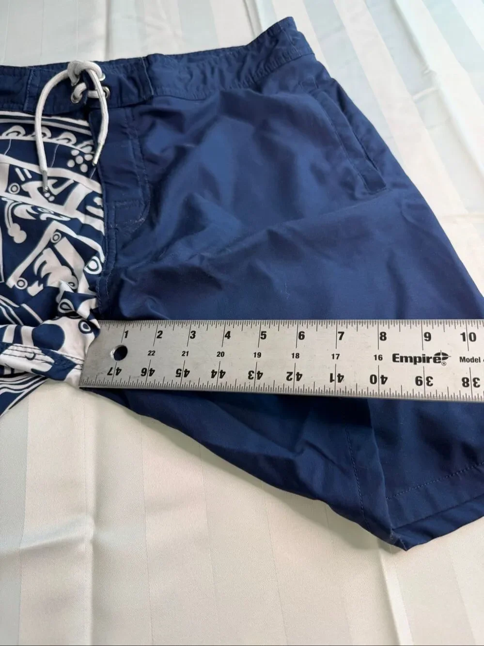 SEC 119 Grateful Dead Steal Your Face Navy Blue Swim Trunks Men’s Size 32